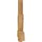 Ekena Millwork Kennewick Rough Sawn Timber Gable Bracket, Western Red Cedar, 96"W x 32"H x 4"D x 6"F, 8/12 Pitch GBW096X32X0406KEN00RWR - alternate 4